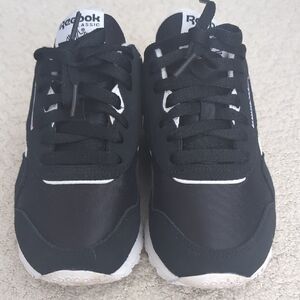 Reebok Black and White Athletic Shoes